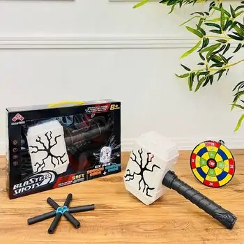 Thor's Hammer Blaster Shots With Soft Bullet - სათამაშო თოფი, 2 image