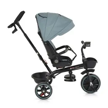 Byox Tricycle Summer Blue სასეირნო ველო-ეტლი, 6 image
