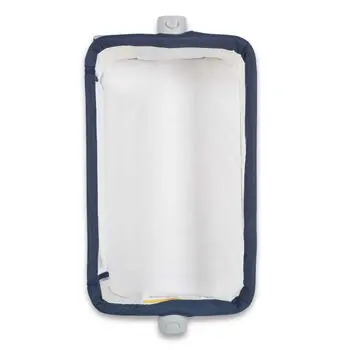 Moni Baby Crib Pengy Blue ახალშობილის საწოლი, 7 image