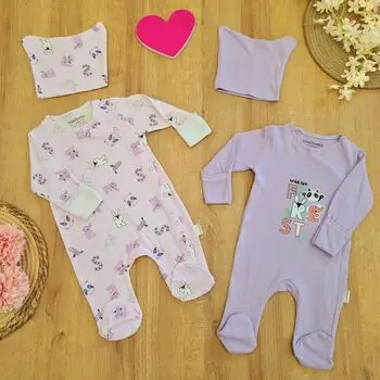 Wild Life Forest Romper  - ჩვილის რომპერი