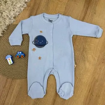 Little Cosmo Romper Blue - ჩვილის რომპერი