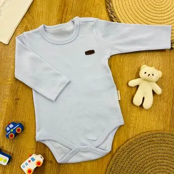 Cutie Bodysuit Light Blue -  ჩვილის ბოდე