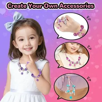 Charm Bracelet Making Kit - აქსესუარების გასაკეთებელი ნაკრები, 7 image