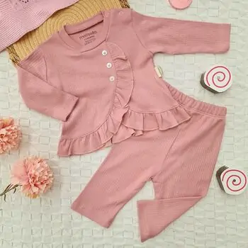 Beautiful 2 In 1 Clothes Set  - ჩვილის სამოსის ნაკრები