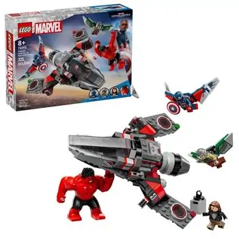 Lego Super Heroes 76292 Captain America vs. Red Hulk Battle