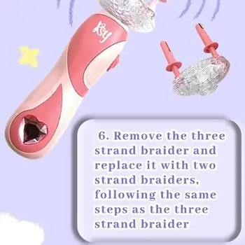Hair Braider Set - თმის გასაკეთებელი ნაკრები, 8 image