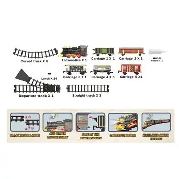 Retro Classic Train Set - მატარებლის ნაკრები, 4 image