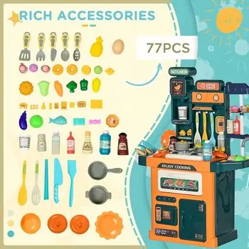 Little Chef Kitchen Set - ფუნქციური სათამაშო სამზარეულო, 37 image