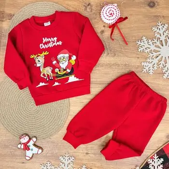 Merry Christmas Santa Claus 2 In 1 Set - სპორტული ნაკრები