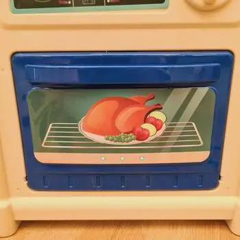 Awesome Kitchen Set For Kids Blue 1A110 ფუნქციური საბავშვო სამზარეულო, 14 image