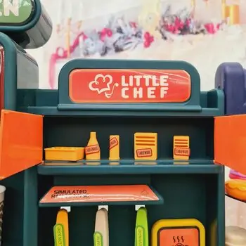 Little Chef Kitchen Set - ფუნქციური სათამაშო სამზარეულო, 6 image