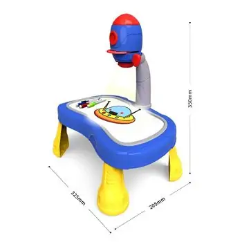 Rocket Projection Painting Board Table სახატავი დაფა-მაგიდა პროექტორით, 4 image