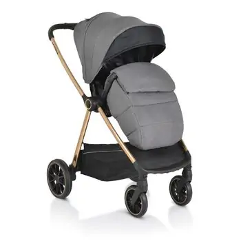 Cangaroo Baby Stroller 4 in 1 Hydra Grey - საბავშვო ეტლი, 3 image