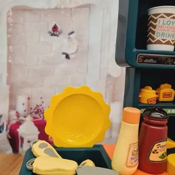 Little Chef Kitchen Set - ფუნქციური სათამაშო სამზარეულო, 12 image