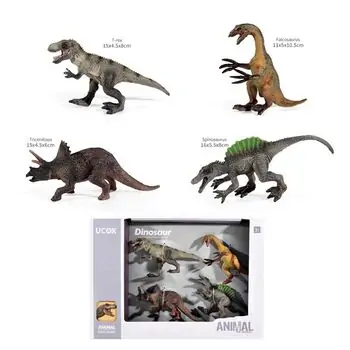 Dinosaurs Set - სათამაშო დინოზავრების ნაკრები