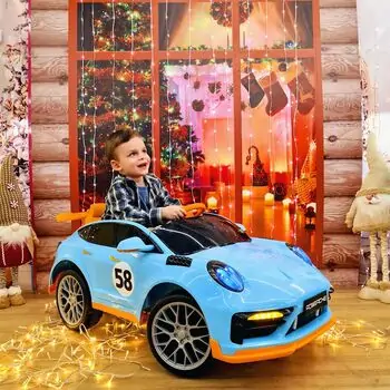 Electric Car Blue - ელექტრო მანქანა