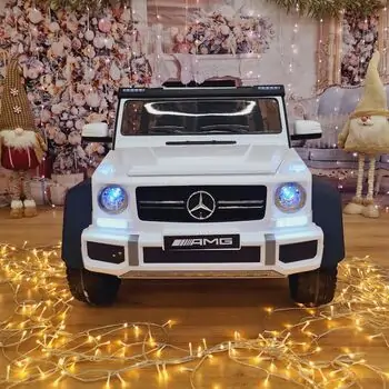 Mercedes Benz White - ელექტრო მანქანა, 3 image