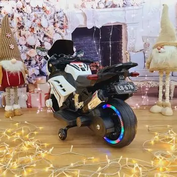 Electric Moto White - ელექტრო მოტოციკლი, 4 image
