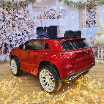 BMW X8 Painting Red - ელექტრო მანქანა კაუჩუკის საბურავებით, 5 image