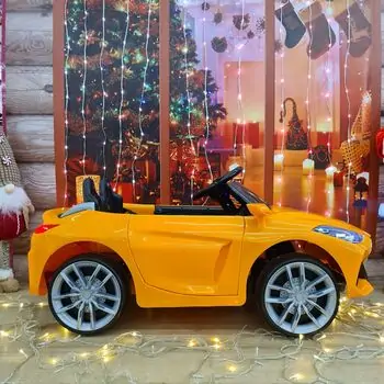 BMW Electric Car Yellow - ელექტრო მანქანა, 4 image