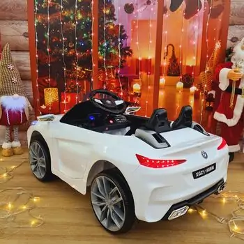 BMW Electric Car White  - ელექტრო მანქანა, 6 image