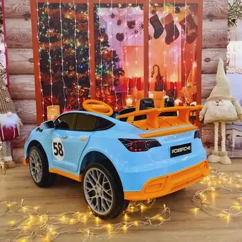 Electric Car Blue - ელექტრო მანქანა, 6 image