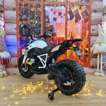 Electric Sports Moto White - ელექტრო მოტოციკლი, 4 image