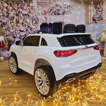 BMW X8 White - ელექტრო მანქანა კაუჩუკის საბურავებით, 4 image