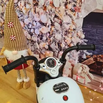 Electric Moto White - ელექტრო მოტოციკლი, 5 image