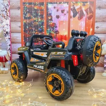 Off-Road Car Black - ელექტრო მანქანა, 5 image