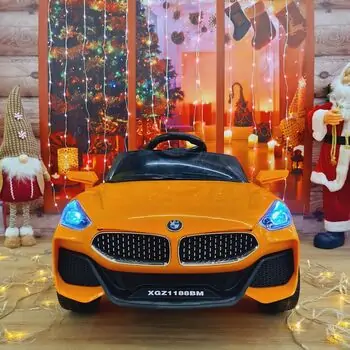 BMW Electric Car Yellow - ელექტრო მანქანა, 3 image
