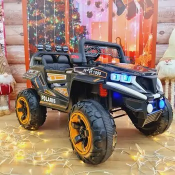 Off-Road Car Black - ელექტრო მანქანა