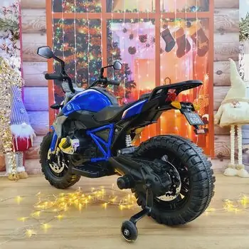 Electric Sports Moto Blue - ელექტრო მოტოციკლი, 4 image