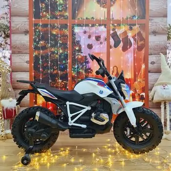Electric Sports Moto White - ელექტრო მოტოციკლი, 3 image