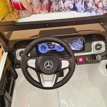 Mercedes Benz White - ელექტრო მანქანა, 11 image