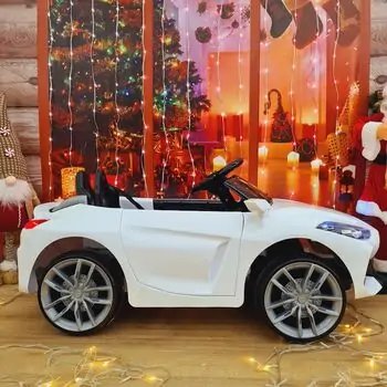 BMW Electric Car White  - ელექტრო მანქანა, 5 image