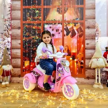 Electric Moto Hello Kitty Pink - ელექტრო მოპედი