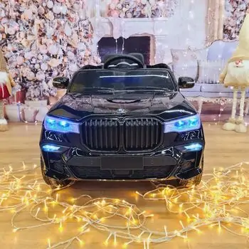 BMW X8 Painting Black - ელექტრო მანქანა კაუჩუკის საბურავებით, 4 image