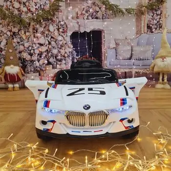 BMW Sport Car White - ელექტრო მანქანა, 2 image