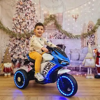 Electric Motorcycle Blue - ელექტრო მოტოციკლი
