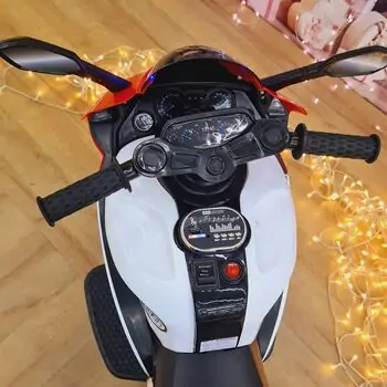 Electric Motorcycle Red - ელექტრო მოტოციკლი, 5 image