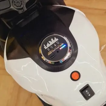 Electric Motorcycle White - ელექტრო მოტოციკლი, 9 image