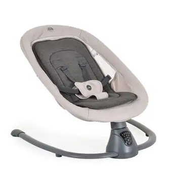 Cangaroo Electric Swing Zara Light Grey საბავშვო ელექტრო შეზლონგი, 4 image