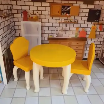 Wooden Doll House With Furniture and Elevator - თოჯინის ხის სახლი ავეჯით, 9 image