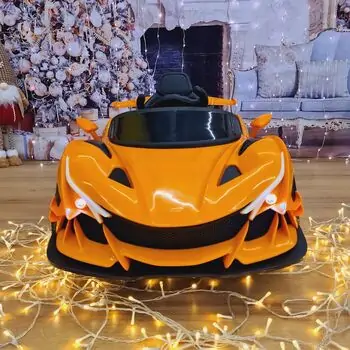 Sports Electric Car Orange - ელექტრო მანქანა, 2 image