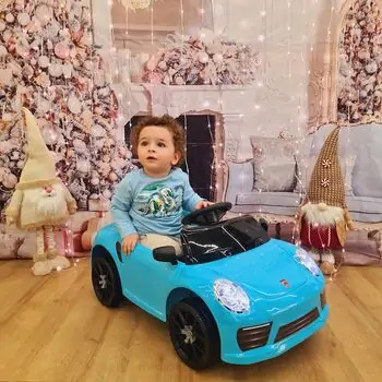 Electric Car Blue - ელექტრო მანქანა