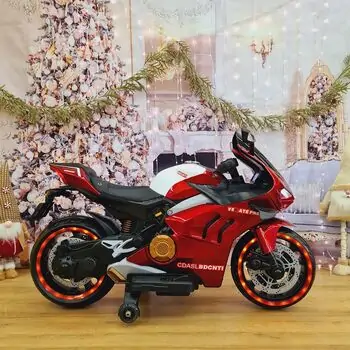 Electric Motorcycle Red - ელექტრო მოტოციკლი, 6 image