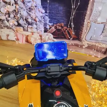 Electric Moto Yellow - ელექტრო მოტოციკლი, 5 image