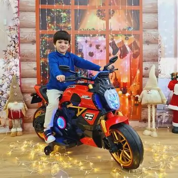 Electric Moto Red  - ელექტრო მოტოციკლი