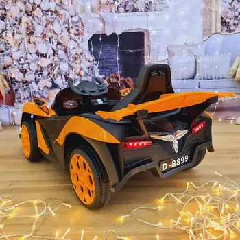 Sports Electric Car Orange - ელექტრო მანქანა, 4 image